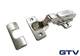 Завіса напівнакладна GTV з дотягувачем Prestige