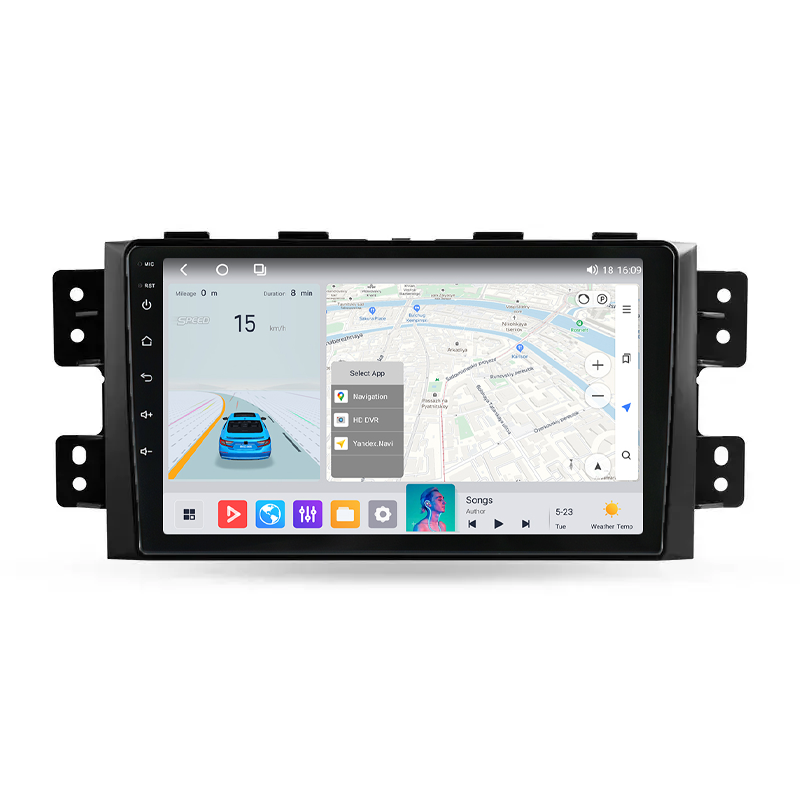 Штатна магнітола Mekede MN Kia Mohave (2008-2016) Kia Borrego (2008-2011) IPS, фото 1