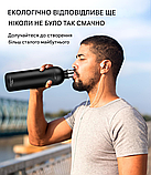 Пляшка з нержавіючої сталі 1л для Sodastream Terra, Fizzi, Art – Герметична, для спорту, кемпінгу, фото 6