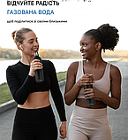Пляшка з нержавіючої сталі 1л для Sodastream Terra, Fizzi, Art – Герметична, для спорту, кемпінгу, фото 7