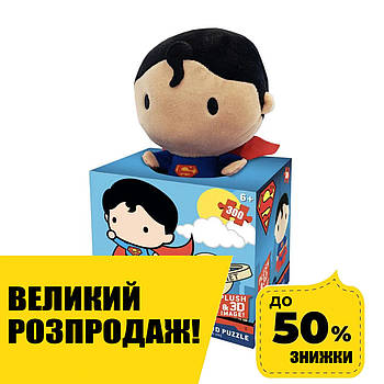 Пазли Prime 3D Superman 2в1 М'яка іграшка (300 деталей) 35803