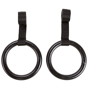 Кільця гімнастичні (кросфіт) World Sport прогумовані (88087)