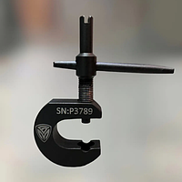 Профессиональный корректор мушки для всех моделей АК (АК-74, АК-47, АКС-74У, РПК-74) прочный инструмент «Броня Николаев»