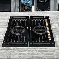 Нарди скляні довгі нарди короткі Знак зодіаку 50х24см подарункові, фото 2