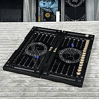 Нарди скляні довгі нарди короткі Знак зодіаку 50х24см подарункові, фото 7