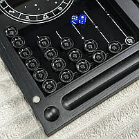 Нарди скляні довгі нарди короткі Знак зодіаку 50х24см подарункові, фото 10