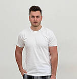 Домашня піжама для чоловіків COSY із фланелі (штани+футболка біла) червоно/чорні, фото 3