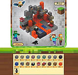 Майнкрафт конструктор магнітний Minecraft Magnetic Cube "Печерні пригоди" 143 кубика, фото 4