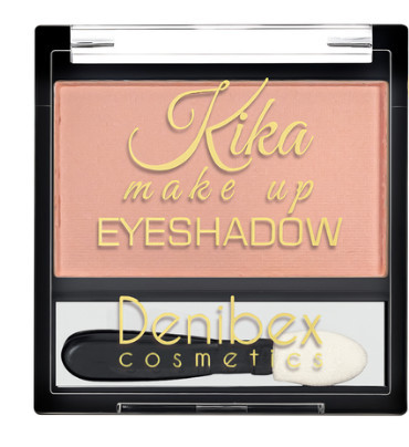 Тіні для повік одинарні Kika KT-01 №10 мат. персикові, фото 1