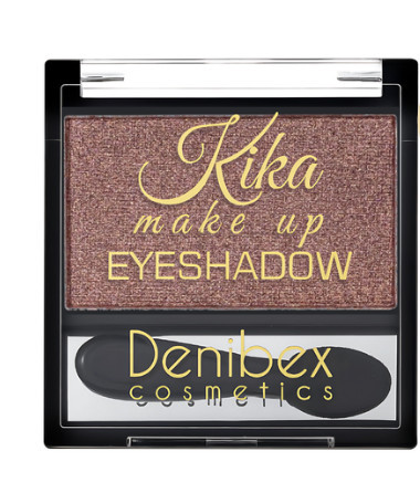 Тіні для повік одинарні Kika KT-01 №16 перл. шоколад, фото 1