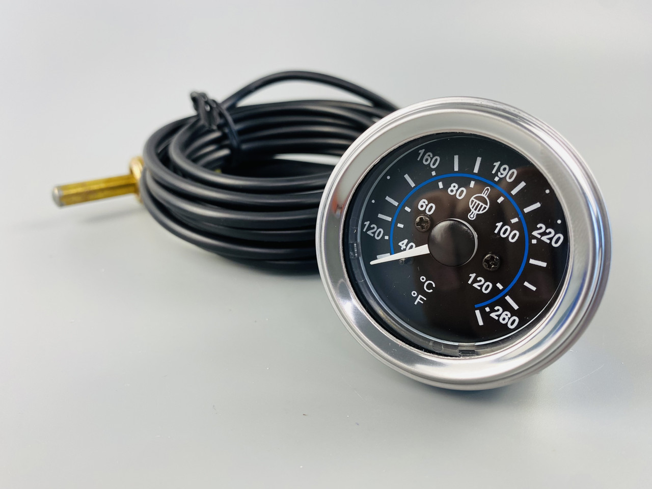 Покажчик температури механічний, D = 52 мм, фото 1