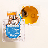 Вставне реле 1-канальне Shelly Qubino Wave 1 Relay, сухий контакт, 16 А, 3600 Вт., фото 5