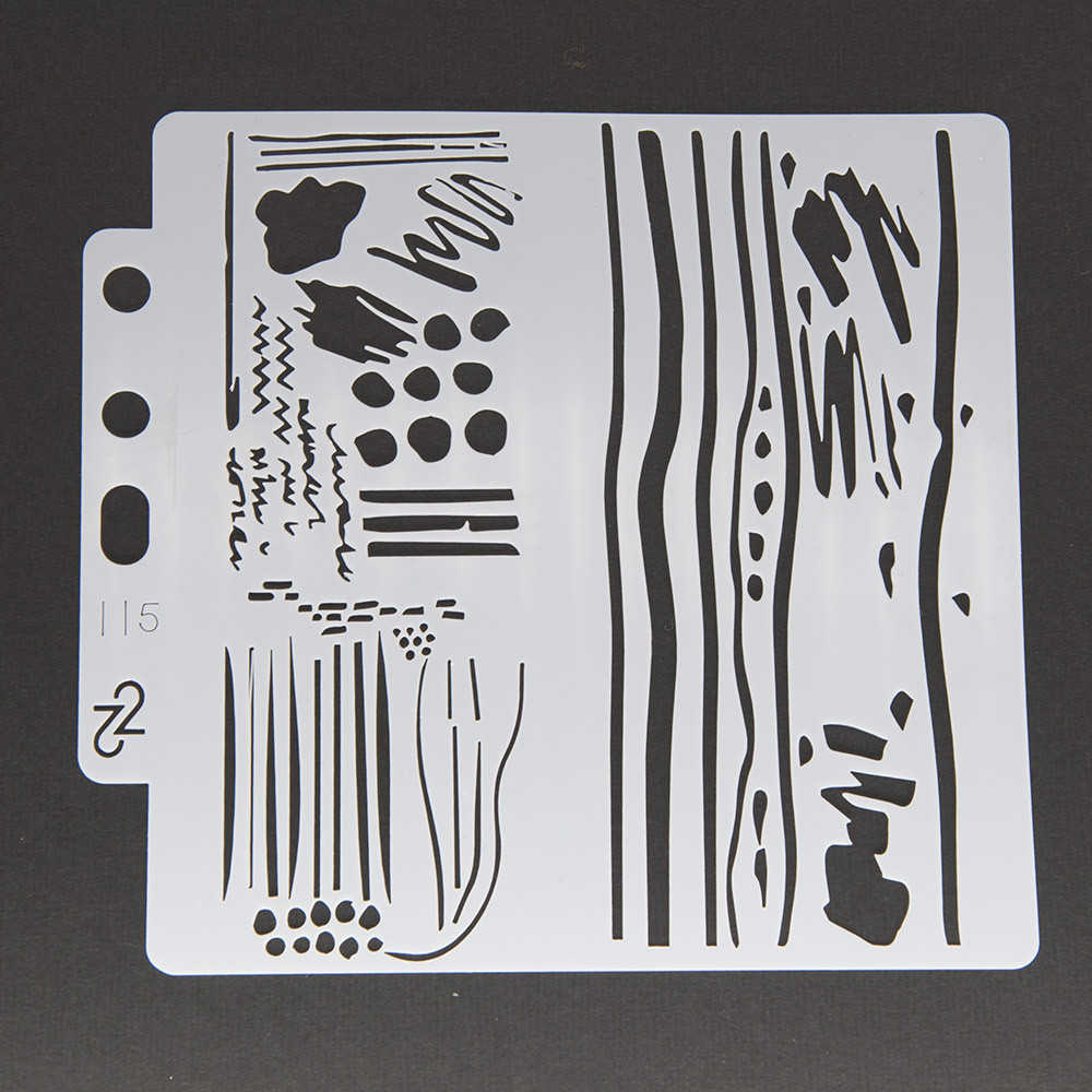 Трафарети для скрапбукінгу Фон TRF021, фото 1