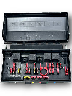 Блок запобіжників для ВАЗ 2104, 2105, 2107 (404.3722) реле нового зразка aR.