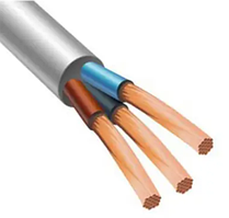 Кабель, провід, мідний, гнучкий ПВС багатожильний 3х1