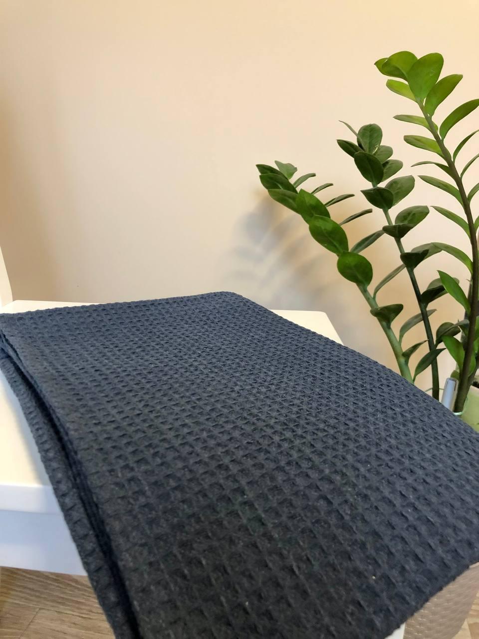 Банний рушник 70*140 Сапфір (темно синій), фото 1