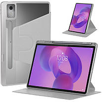 Чохол Galeo Hybrid Rotating with Stylus Holder для Lenovo Idea Tab Pro TB373FU 12.7" (2025) Grey
