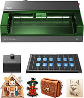 Xtool S1 лазерна гравірувальна машина 20 Вт 600 мм/с 498x33 мм мм