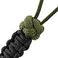 M-Tac темляк Scandinavian Small китайський вузол Olive, фото 4