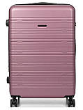 Набір валіз Франція (L M S-3шт) рожевий/Worldline 627, фото 2