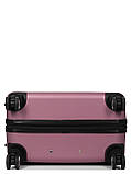 Валіза Франція велика L рожева 76х49х31+3см/110л/4.2кг/Worldline 627, фото 5