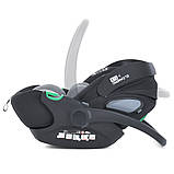 Автокрісло-переноска El Camino i-FIX 1110, Royal Dark Gray, фото 8