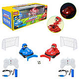Дві машинки на пульту з воротами MD564A короб. 43*19*16 см грати футбол машинками, фото 5