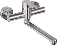 Якісний настінний змішувач Minnhua Поворотний кран із неіржавкої сталі для холодної та гарячої води