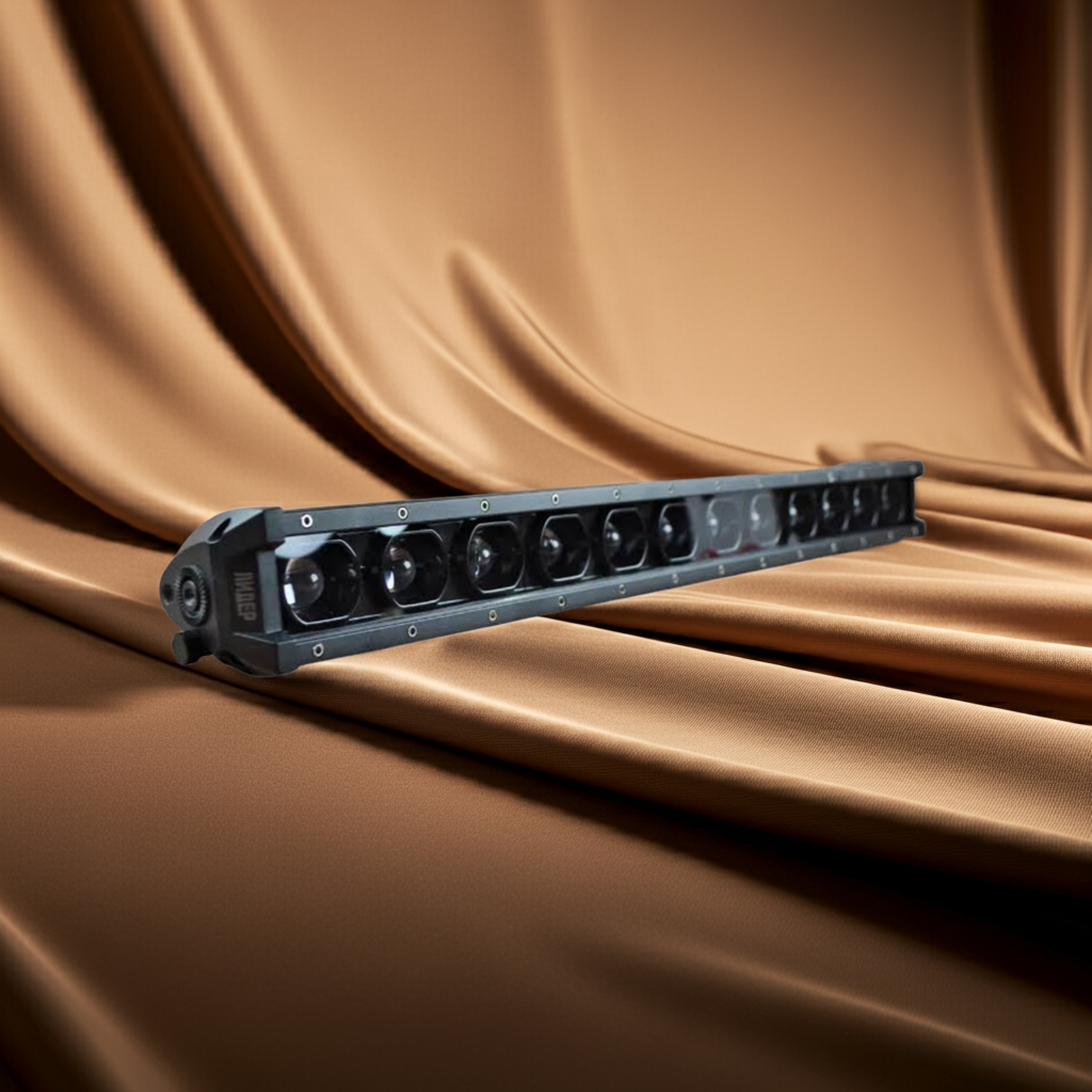 Світлодіодна Лед балка LED Q-144 12 лінз (58 см) Ближнє світло + дальнє світло, фото 1