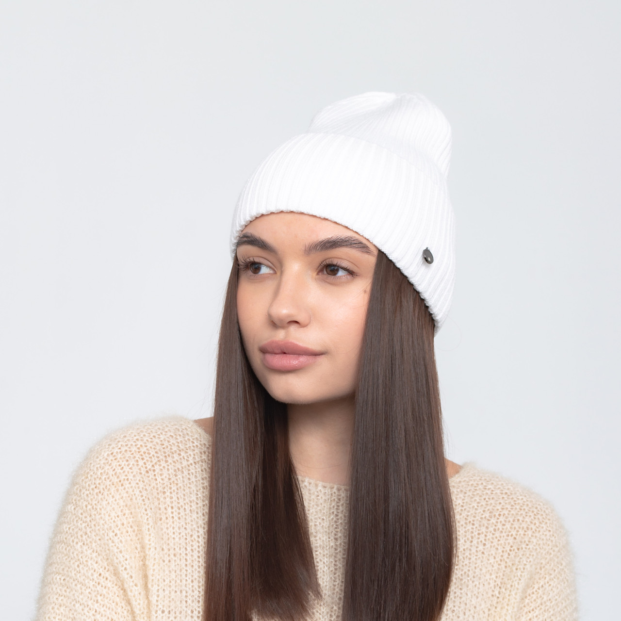 Шапка 002128 (віскоза)  білий