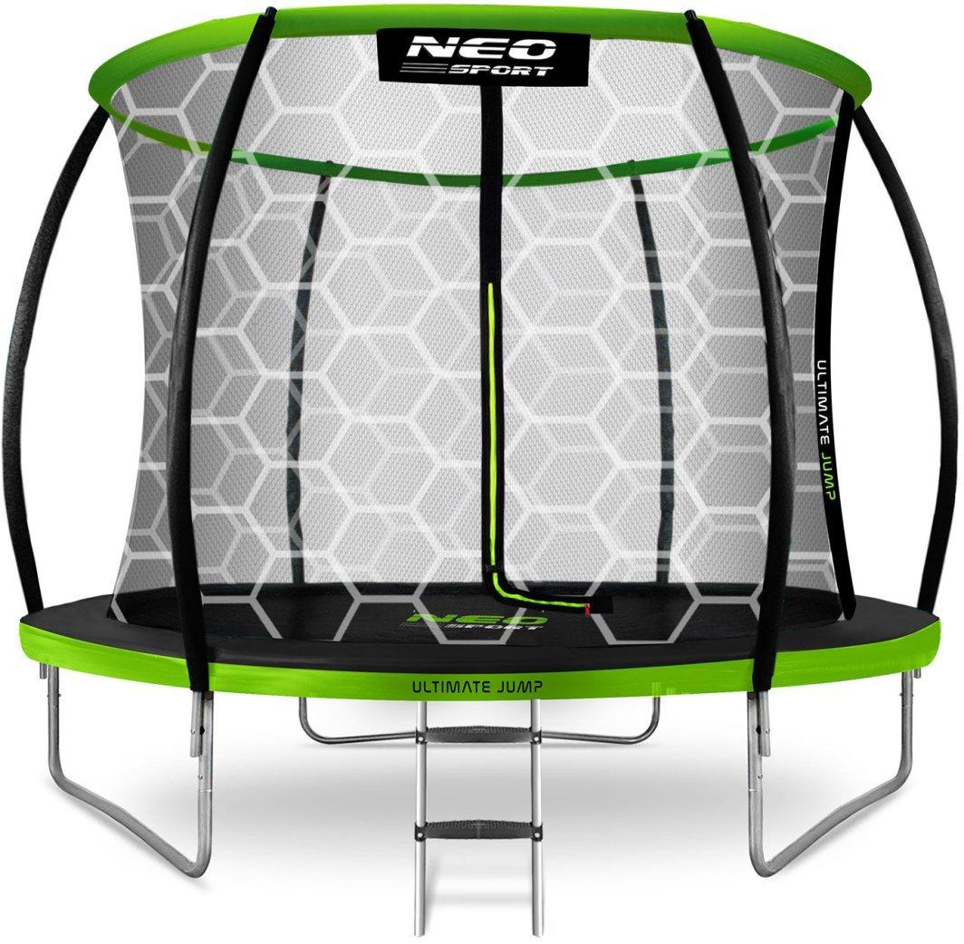 Садовий батут Нео-спорт NS-08C221 з внутрішньою сіткою 8 футів 252 см