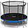 Садовий батут Неоспорту Носпорт Сад Сад Батут 6 футів/183 см з внутрішньою сіткою та драбиною, фото 2