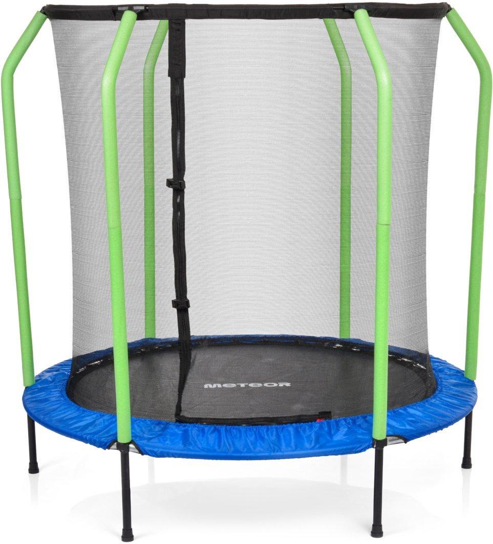 Батут для дітей метеор TRP-55 150 см синій/зелений універсальний