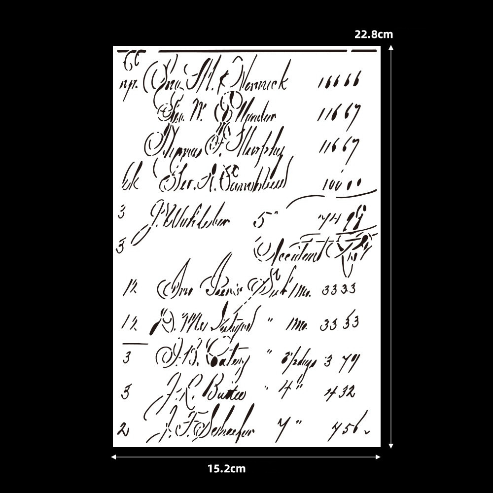 Трафарети для скрапбукінгу Текст TRF037, фото 1