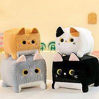 Плюшевая игрушка Кот-Квадрат, Кот Квадрат для детей 40 см Акция