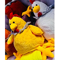 Іграшка-плед 3в1 Курка, М'яка іграшка з пледом усередині 100×150 см