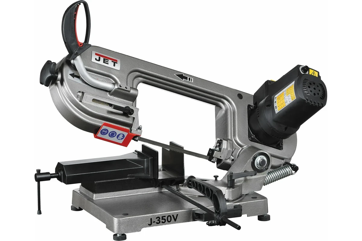 Пила стрічкова для металу JET J-350V, фото 1