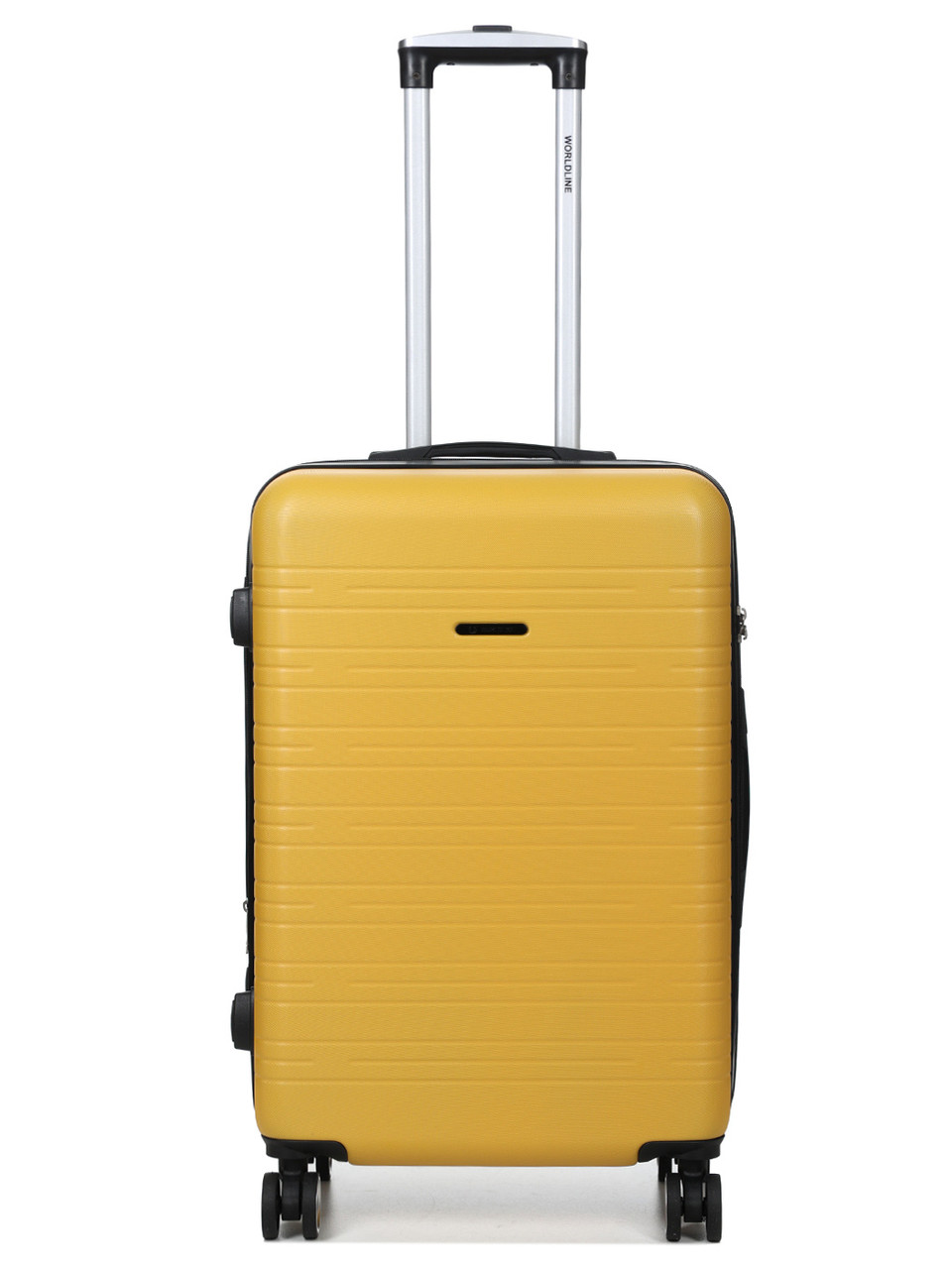 Валіза Франція середня M жовта 66х44х28+3см/74л/3.5кг/Worldline 627, фото 1