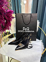 Туфли Dolce&Gabbana черные скидка