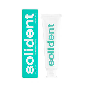 Щоденна відбілювальна зубна паста Solident Original Mint, 90 г (1674)