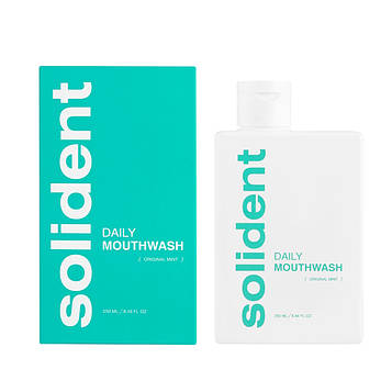 Ополіскувач для ротової порожнини Solident Original Mint, 250 мл (1688)