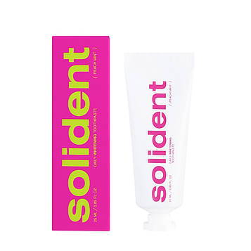 Щоденна відбілювальна зубна паста Solident Peach Mint, 25 мл (1675)