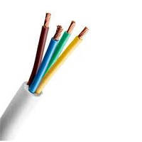 Кабель, провід, мідний, гнучкий ПВС багатожильний 4х1