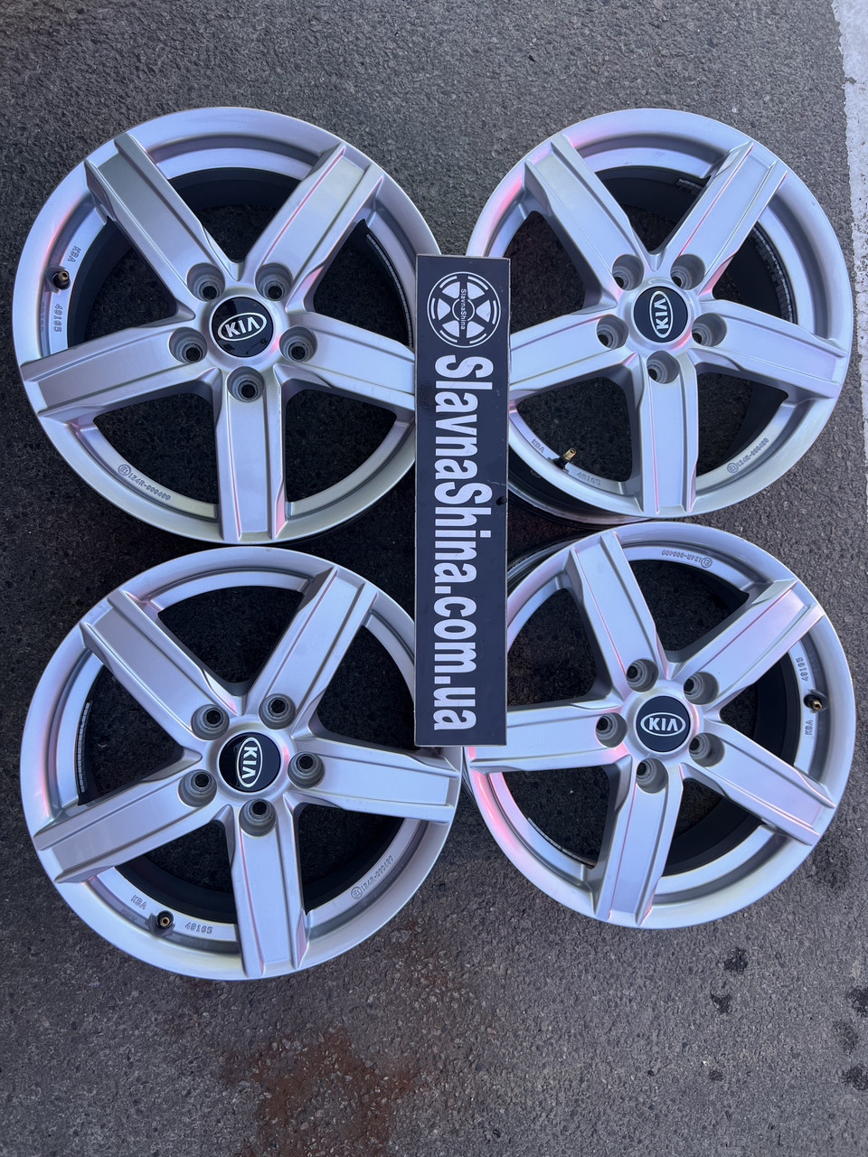 Диски R16, 5*114.3, 6.5J, et47, dia67.1, Kia