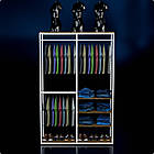 Стійка "PENELOPE ODISSEY" 2400х1630х480мм. Рейл вішало для одягу, стелаж поличний з вішалками та полицями, фото 4