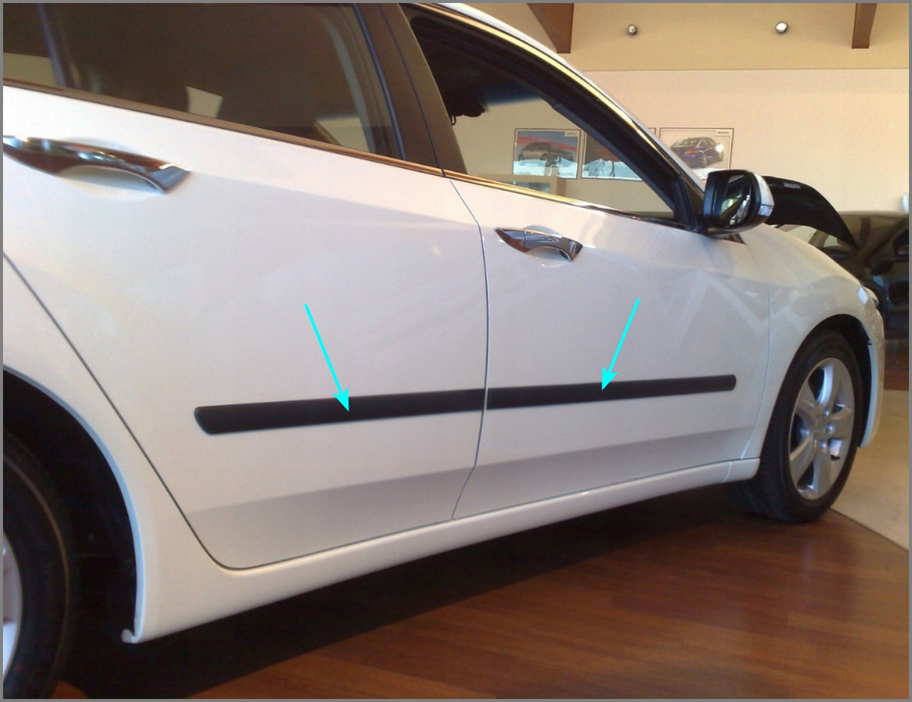 Молдинги на двері для Honda Accord Mk8 2008-2015, фото 1