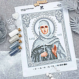 Схема для вишивання бісером Virena Cв. Софія в сріблі А4Р_675, фото 2