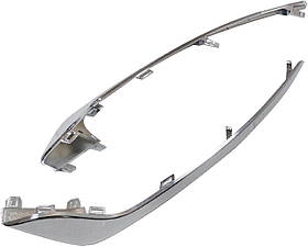 Молдинг переднього бампера лівий Ford Fusion/Mondeo 19-(Тайвань) молдинг хром KS7Z15266AB