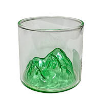 Склянка для віскі Olens Зелена гора 170 мл
