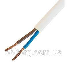 Гнучкий плоский мідний шнур ШВВП 2х1, фото 1